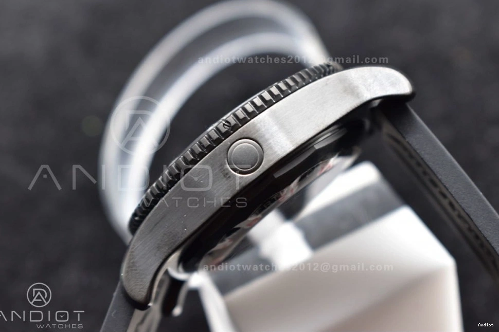 Automatic Strap Superocean Black 1:1 Bezel On Black Edition Dial Best A2824 Black TF 44 Rubber 0523